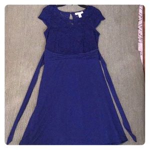 Lace top special occasion dress